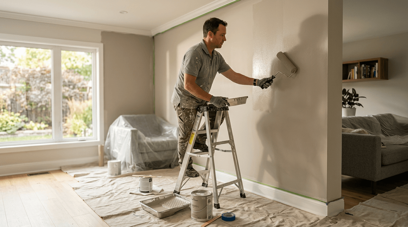Painting Services — professional project photography