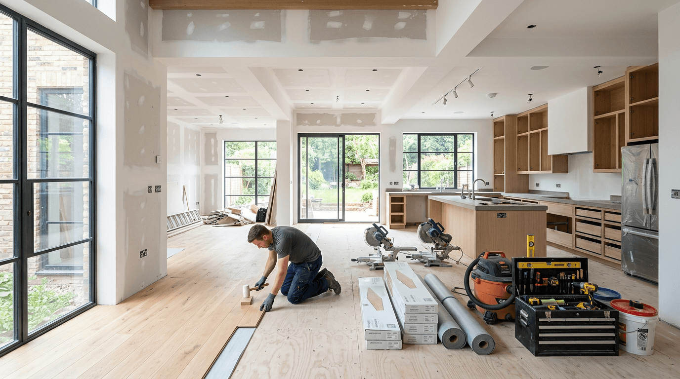 Renovation Services — representative project and delivery photography